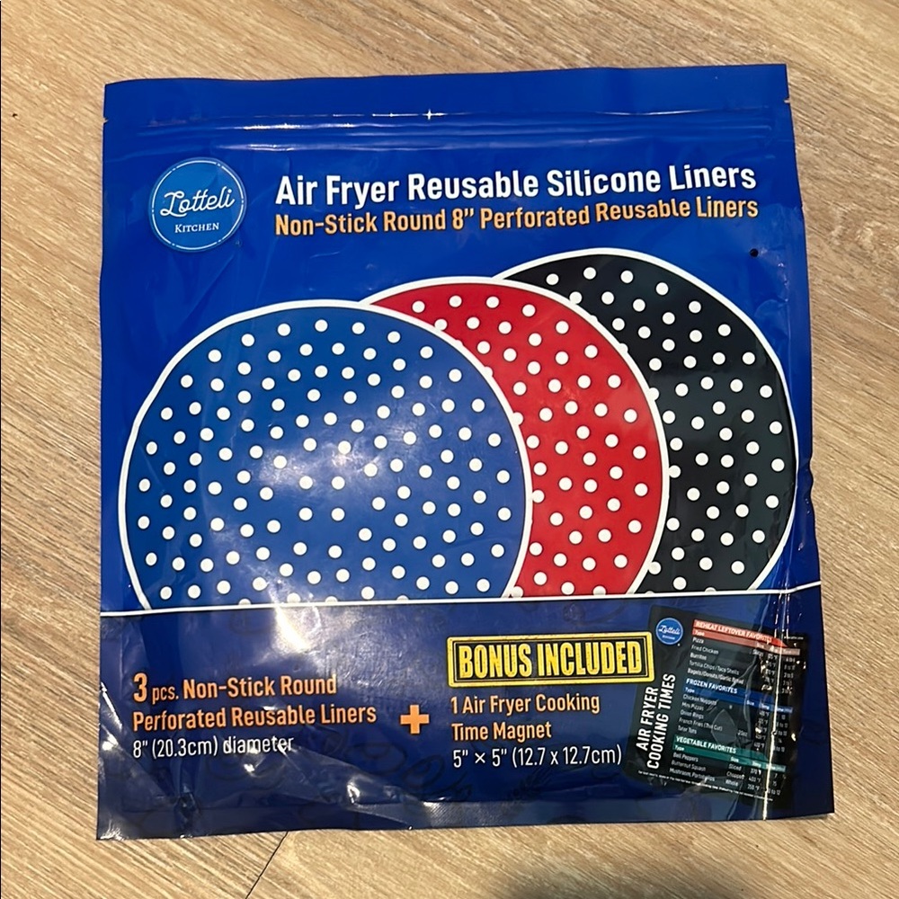 Lotfeli Air Fryer Reusable Silicone Liners